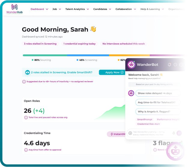 Employer dashboard